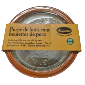 Plat cuisiné en Corrèze avec légumes et viande locaux